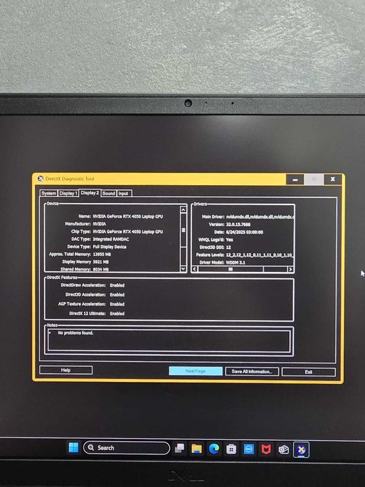 Laptop DELL G15 5530, 15.6" i7 13650HX RTX 4050  BMG Amanet 97335