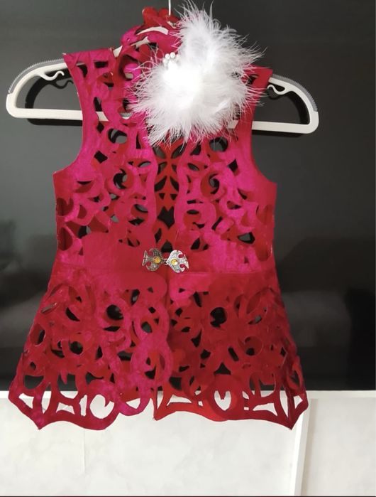 Платье национальное, жилет