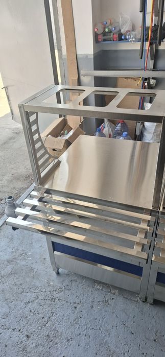 Линия раздачи из нержавейки