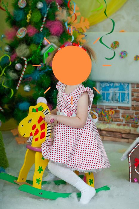 Нарядное платье для девочки