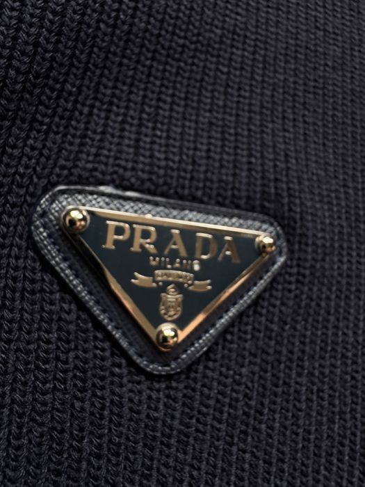 Prada-Чисто нова оригинална мъжка тениска ХЛ/(плетиво)