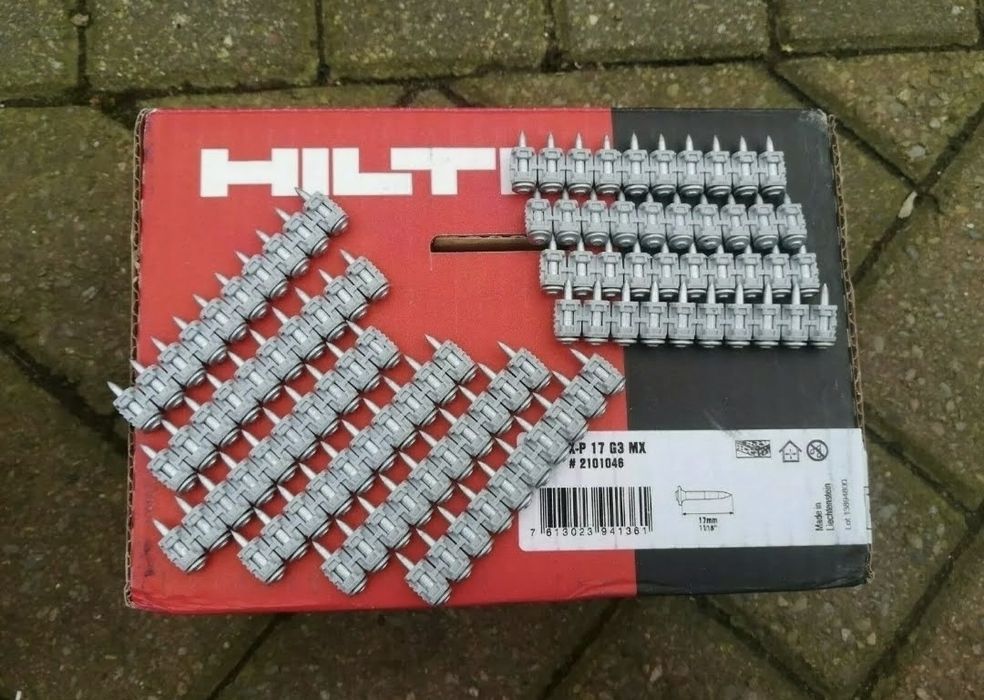 Оргинални Hilti Хилти GX100 GX120 GX3 газ пирони бетон метал гвоздеи