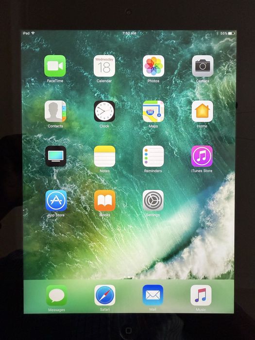 Ipad 4th generation 10" silver