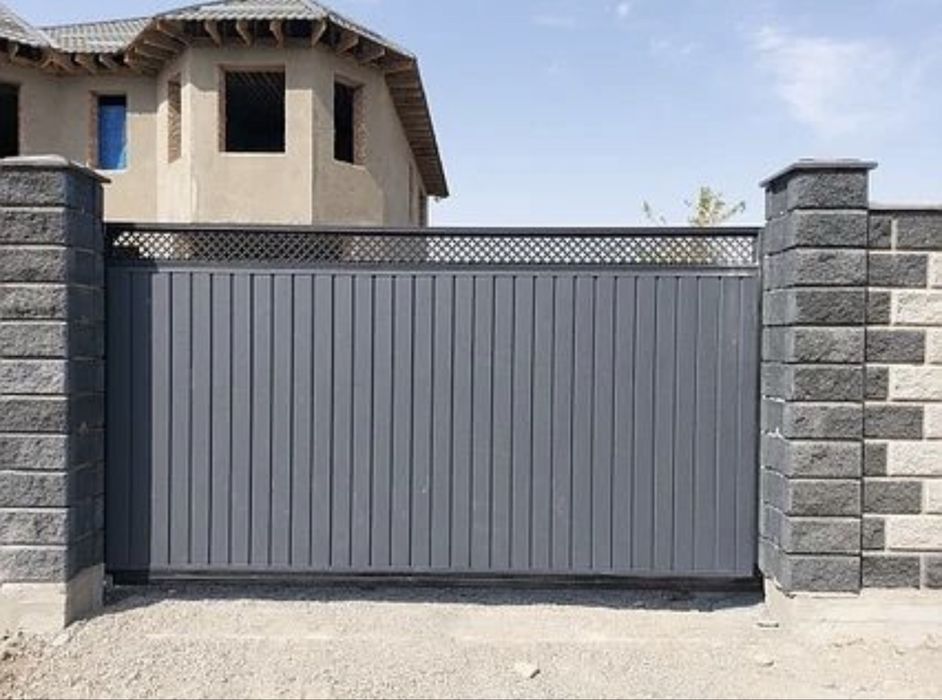 Ворота откатные под ключ