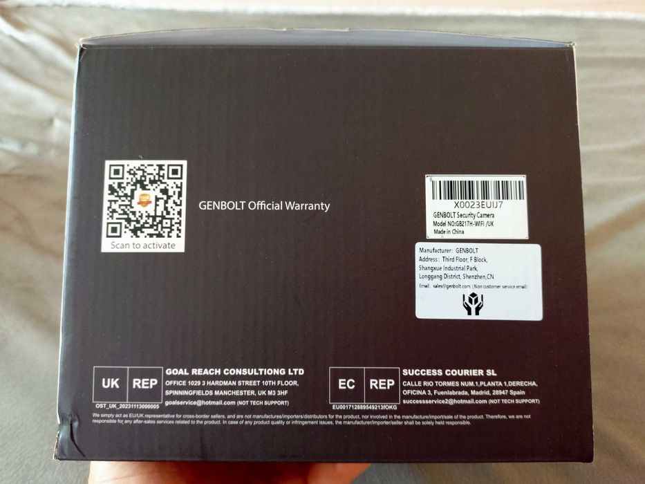 GENBOLT GB217H solar WiFi камера