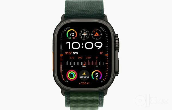 Apple watch Ultra 2 (2024) Black Ti Dark Green AL (M) MX4R3