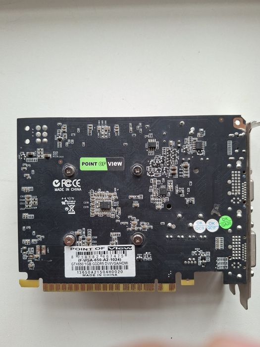 Видеокарта GeForce Gtx650