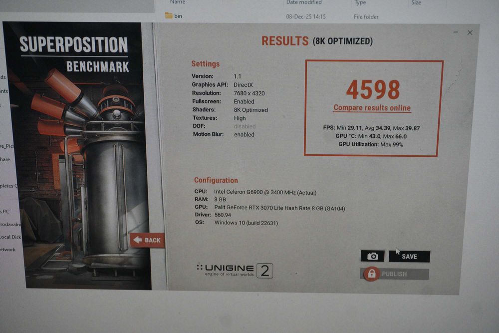 GPU RTX 3070 8GB Palit Gaming Pro Nvidia GeForce Videocard