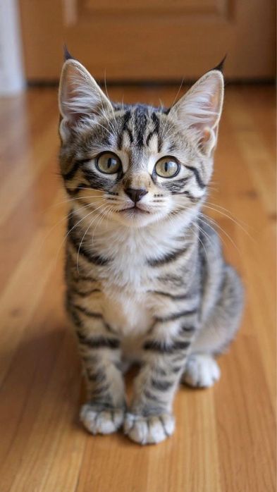 Котята от кошки-крысолова.