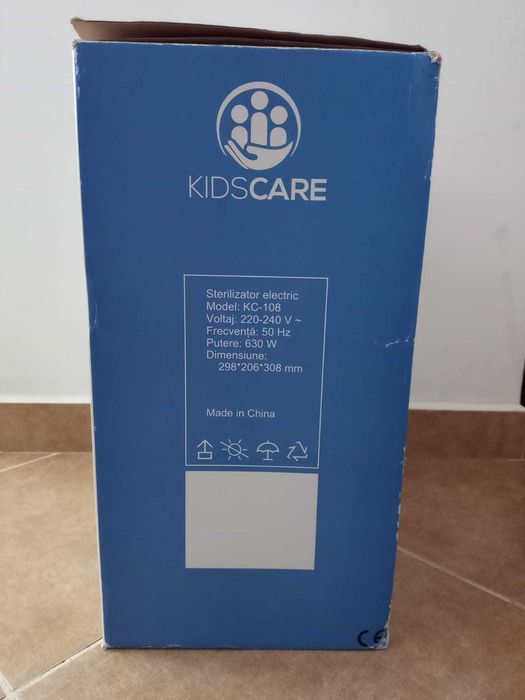 Sterilizator biberoane KidsCare ca nou, la cutie
