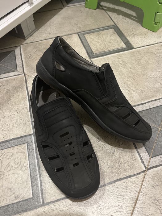 Черные туфли для мальчика р34