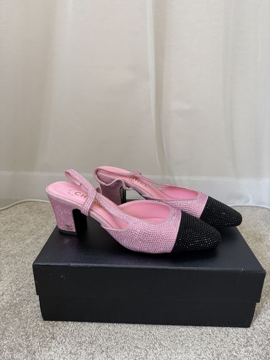 Sling shoes Ch*nel