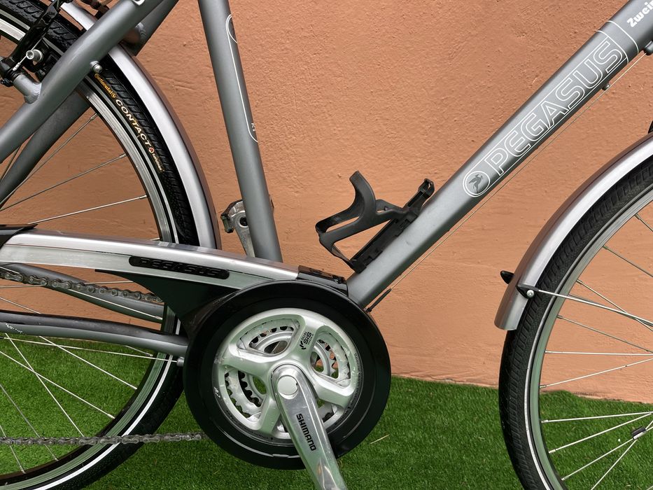 Като Нов Алуминиев Велосипед PEGASUS 28цола 8х3 Внос Германия