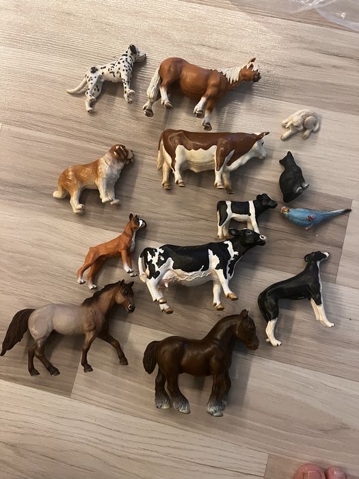 figurine SCHLEICH si Papo Animale salbatice , domestice , dinozauri