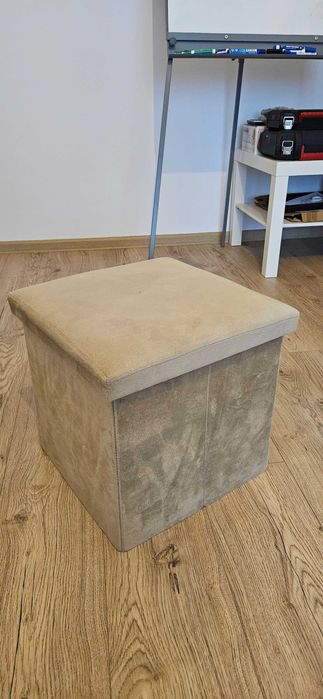 Taburet AUNING 38x38 nisipiu catifea