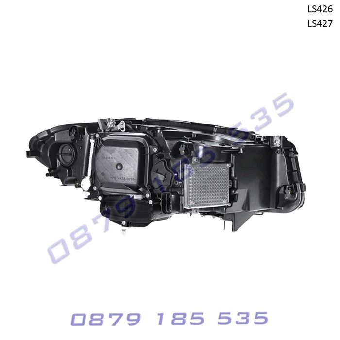 Тунинг фарове LED BMW F10 / F11 ангелски очи Bi-LED бмв ф10 ф11 би лед