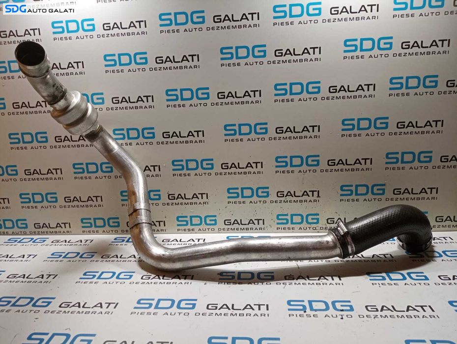 Furtun Conducta Teava Presiune Intercooler Turbo Turbina Turbosuflanta Renault Laguna 2 1.9 DCI 2001 - 2007 Cod 8200030864D [M6920]