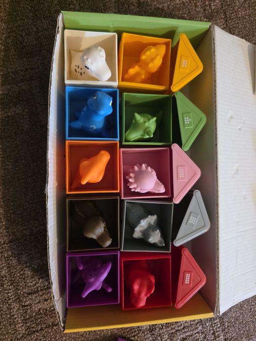 Set educativ montessori pentru copii -dino