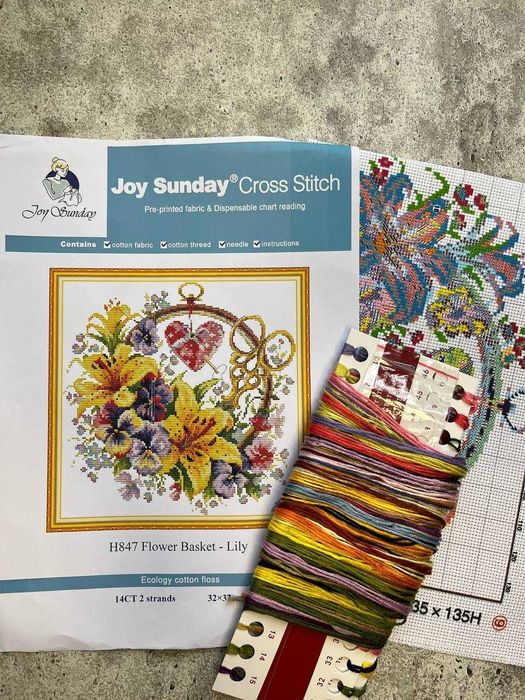 Наборы для вышивки крестом