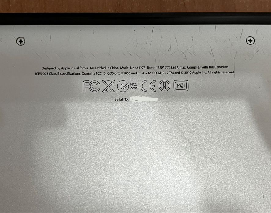 MacBook Pro mid 2012 A1278