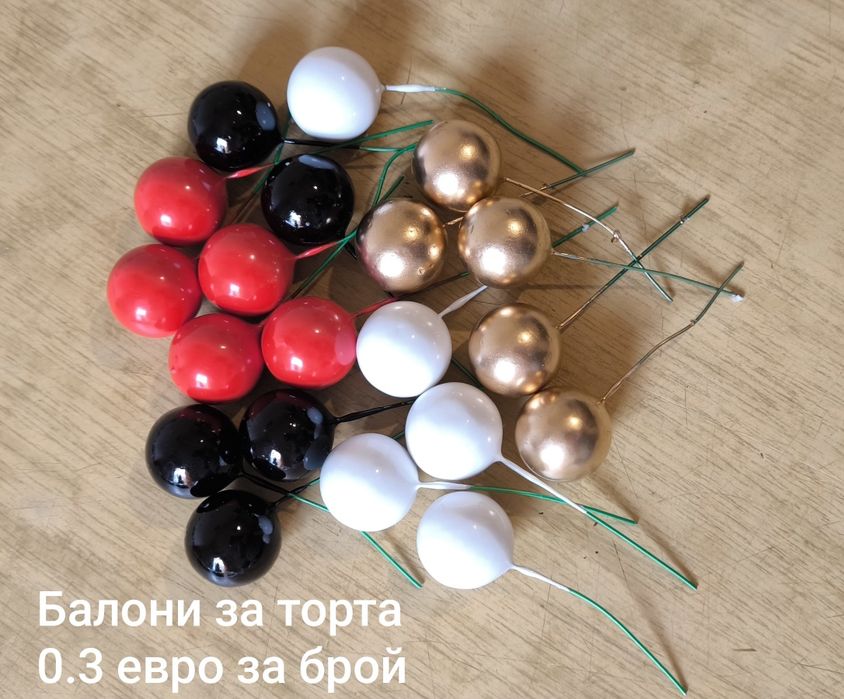Украса за торта за рожден ден