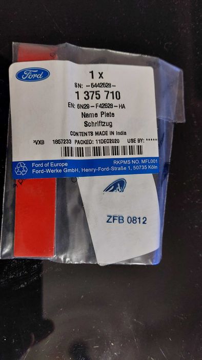 Емблема оригинална за форд фокус