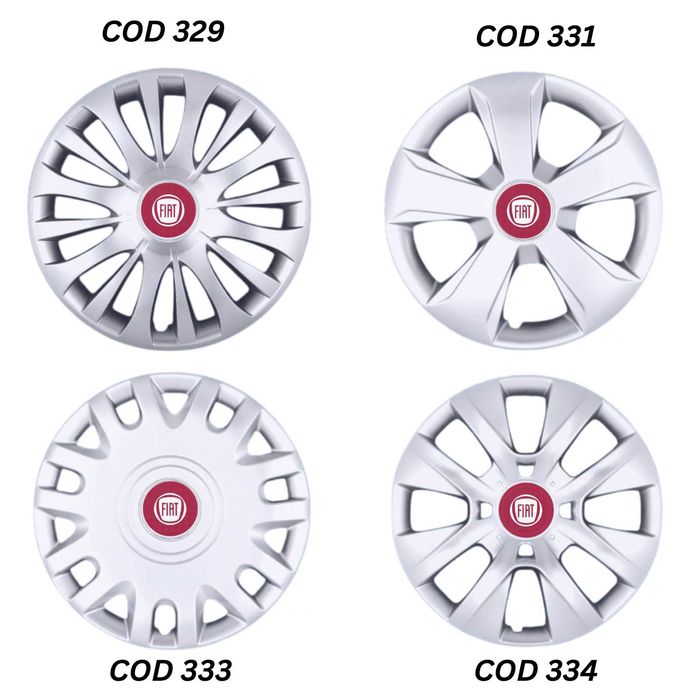 Capace roti R15 Fiat diverse modele, pentru jante de tabla