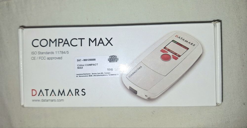 Cititor pentru cipuri injectabile Compact Max animale