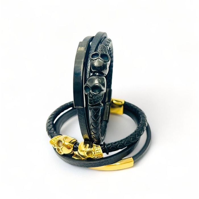 ТОП ! Различни видове мъжки гривни от кожа. Кожена гривна за мъж.