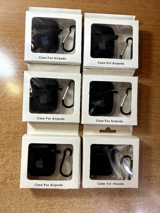 Airpods original коробка и чехлы