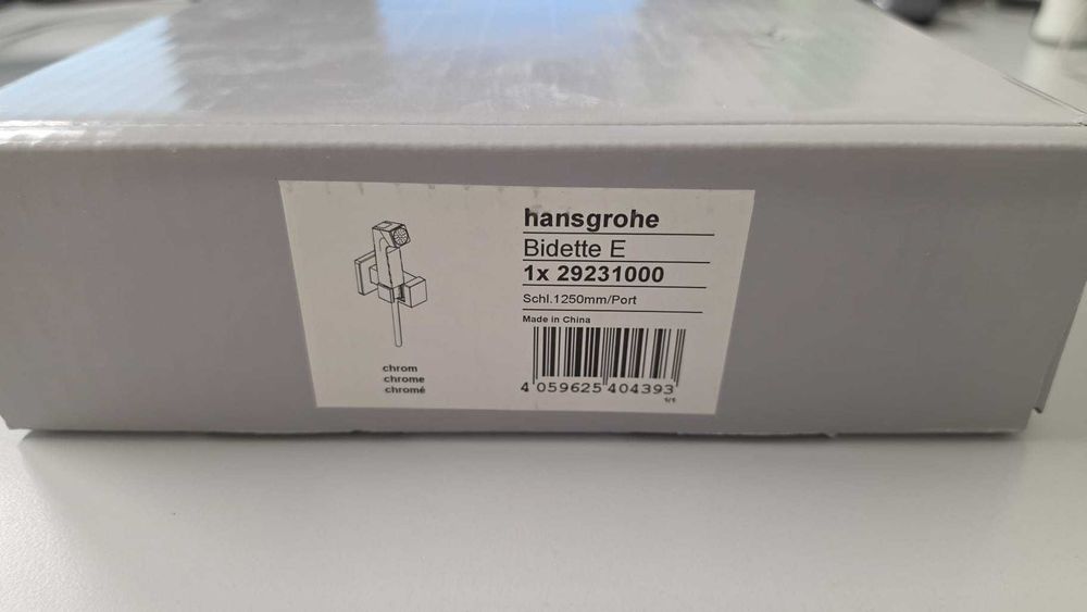 Baterie dus igienic Hanshgrohe