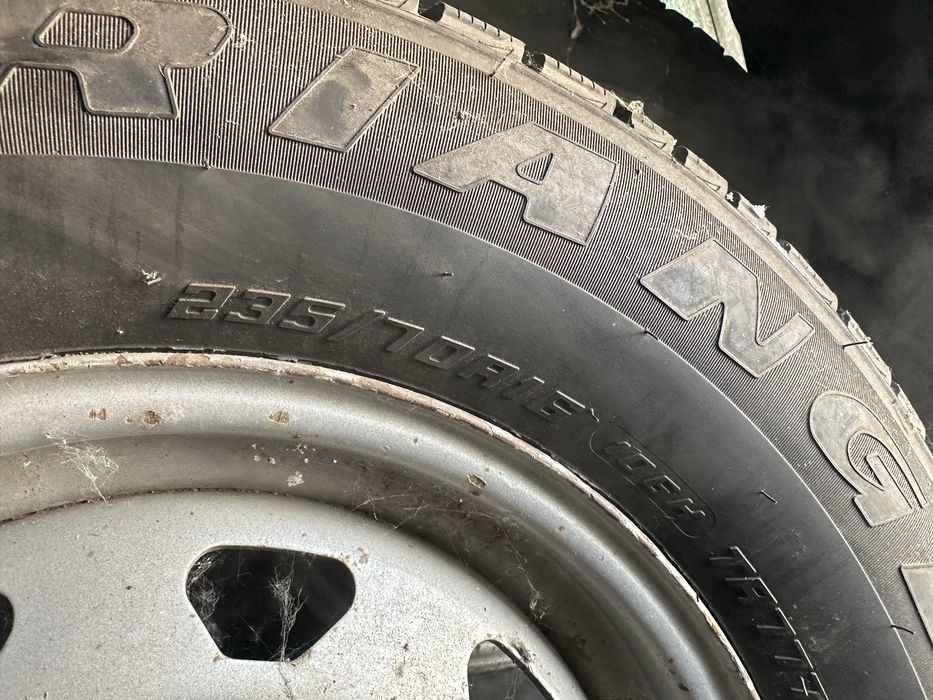 Шины с дисками на уаз и соболь трианжел