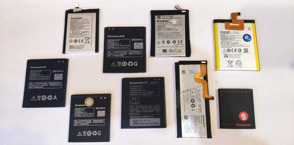 Заменим аккумуляторные батарейки на смартфоны Lenovo SKY