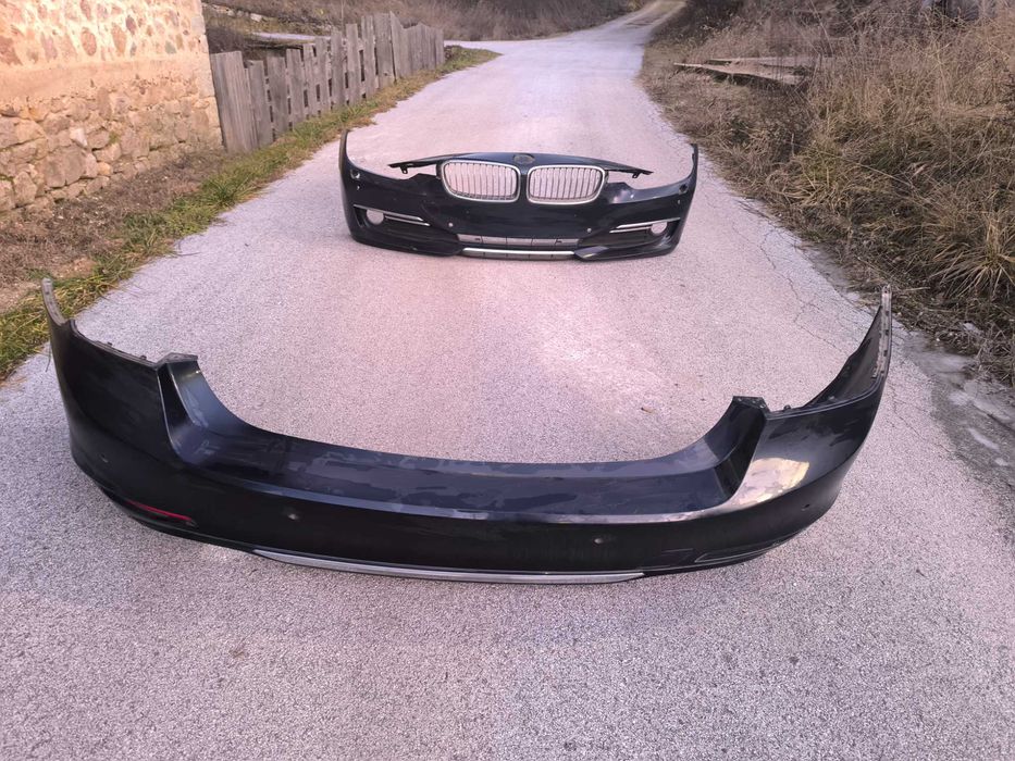 Предна и задна броня оригинална за Bmw F30  Luxury Line Imperial blue