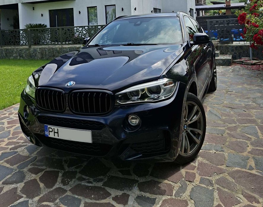 Bmw X6, 2017, 313 cp, pachet M, car vertical impecabil, stare perfecta