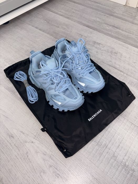 balenciaga track albastru