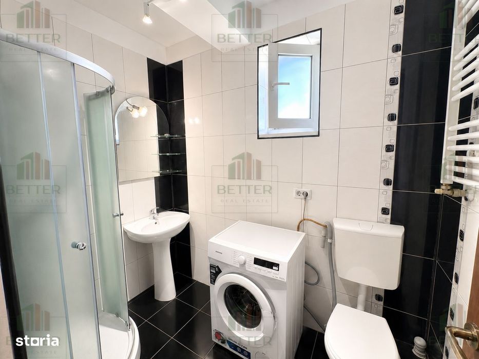 Garsonieră decomandată, 40 mp, balcon, Popești-Leordeni