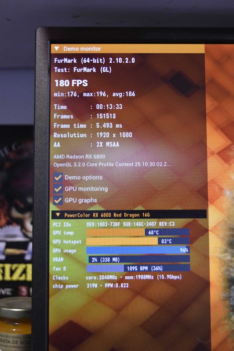 Видео карта PowerColor Radeon RX 6800 16GB Red Dragon OC