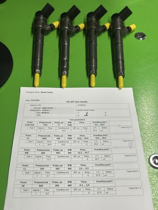 Дюзи за Мерцедес A-class/ B-class Smart Forfour 1,5cdi  / 2.0cdi