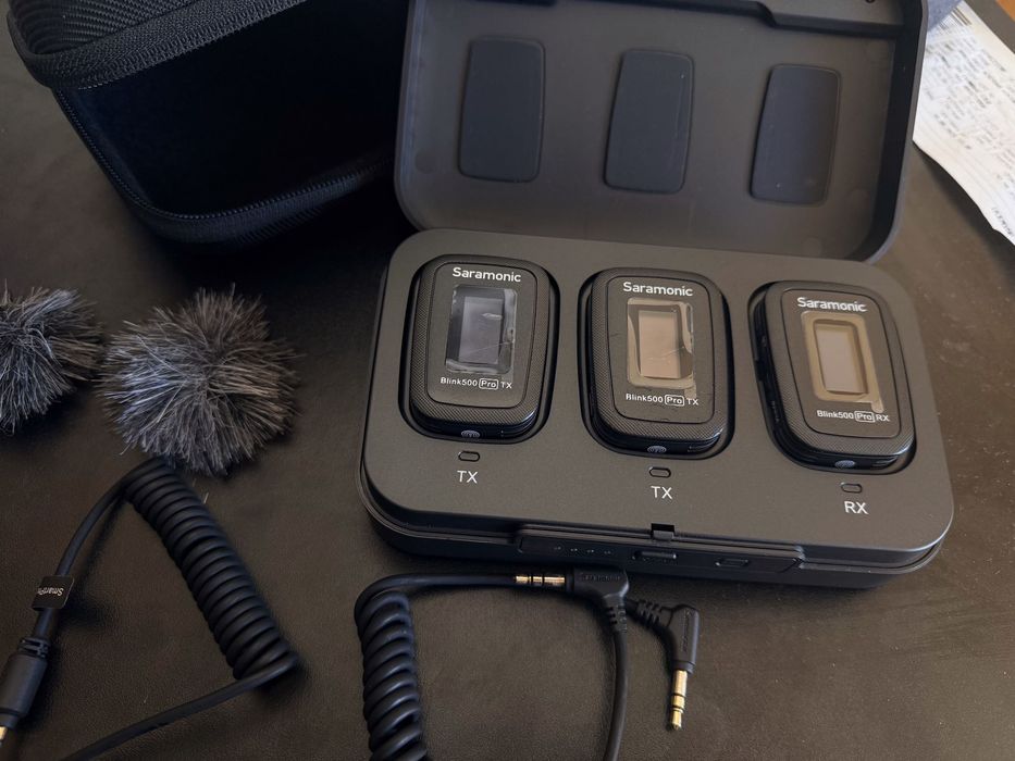 Комплект безжични микрофони Saramonic Blink 500 Pro B2 (брошки)