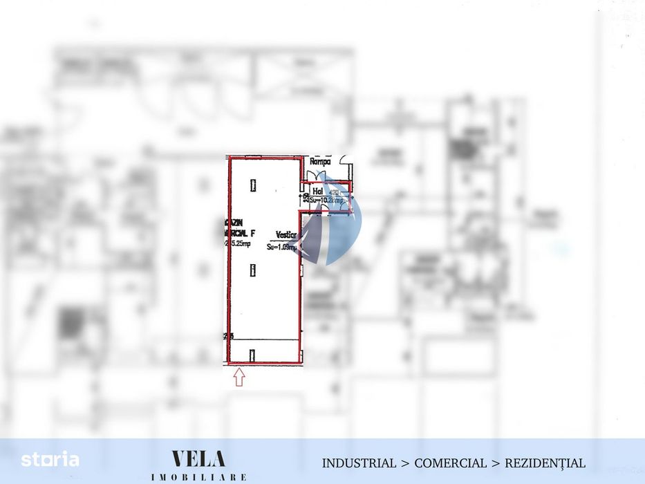 Spatiu comercial 140 mp, vad comercial excelent, zona 7 Noiembrie