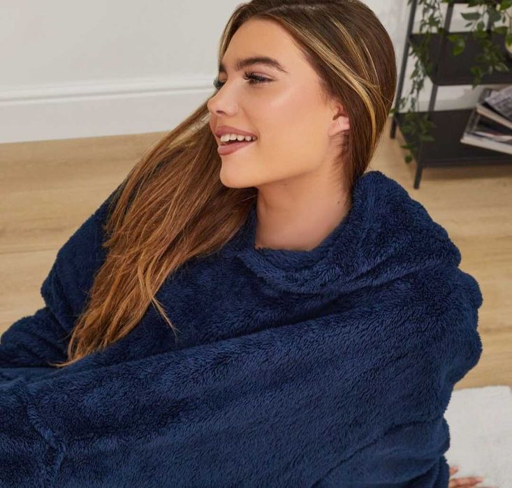Teddy Hoodie Blanket Унисекс