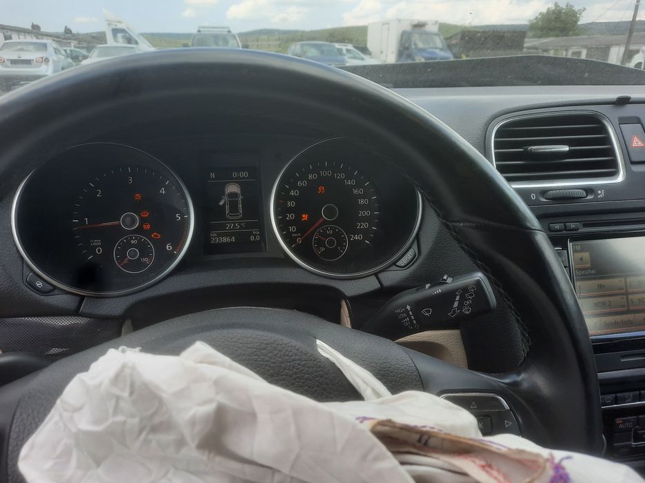 Ceasuri bord VW Golf 6 diesel  maxidot in km auto cu volan normal