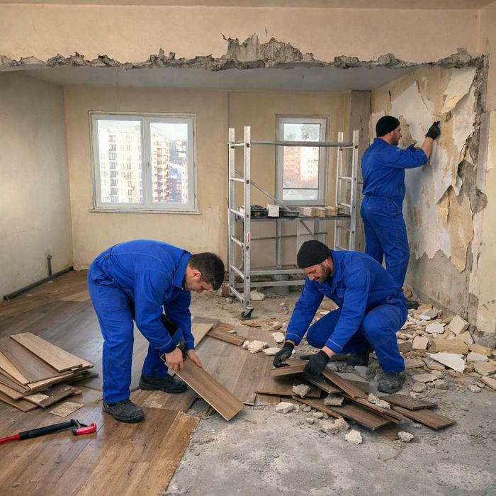 Цялостен ремонт на апартамент Пловдив – къртене до ключ + материали