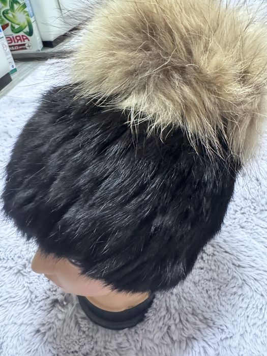 Шапки естествен косъм