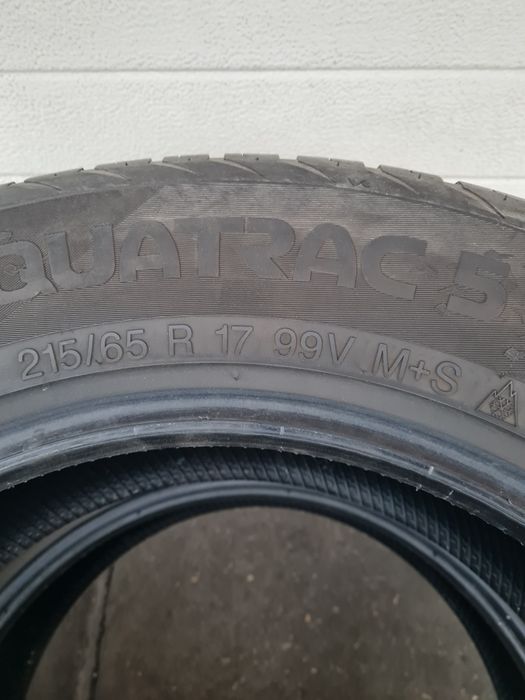 Всесезонни гуми 2 броя VREDESTEIN Qutrac5 215 65 R17 дот 0818