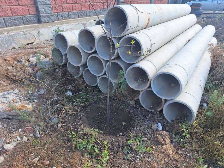 Трубы, муфты асбестоцементные диаметр 150, 200, 400, 500