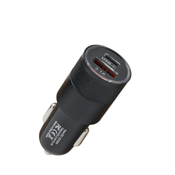Адаптер Зарядно за запалка на кола USB-C, USB 3.1A Бързо зареждане 12V