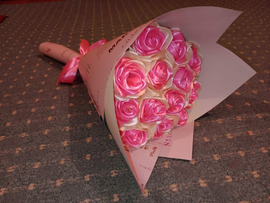 Вечные букеты из роз