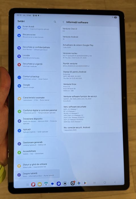 Samsung Galaxy Tab s10 FE+ plus X620 wifi 8GB RAM 128GB ROM originala